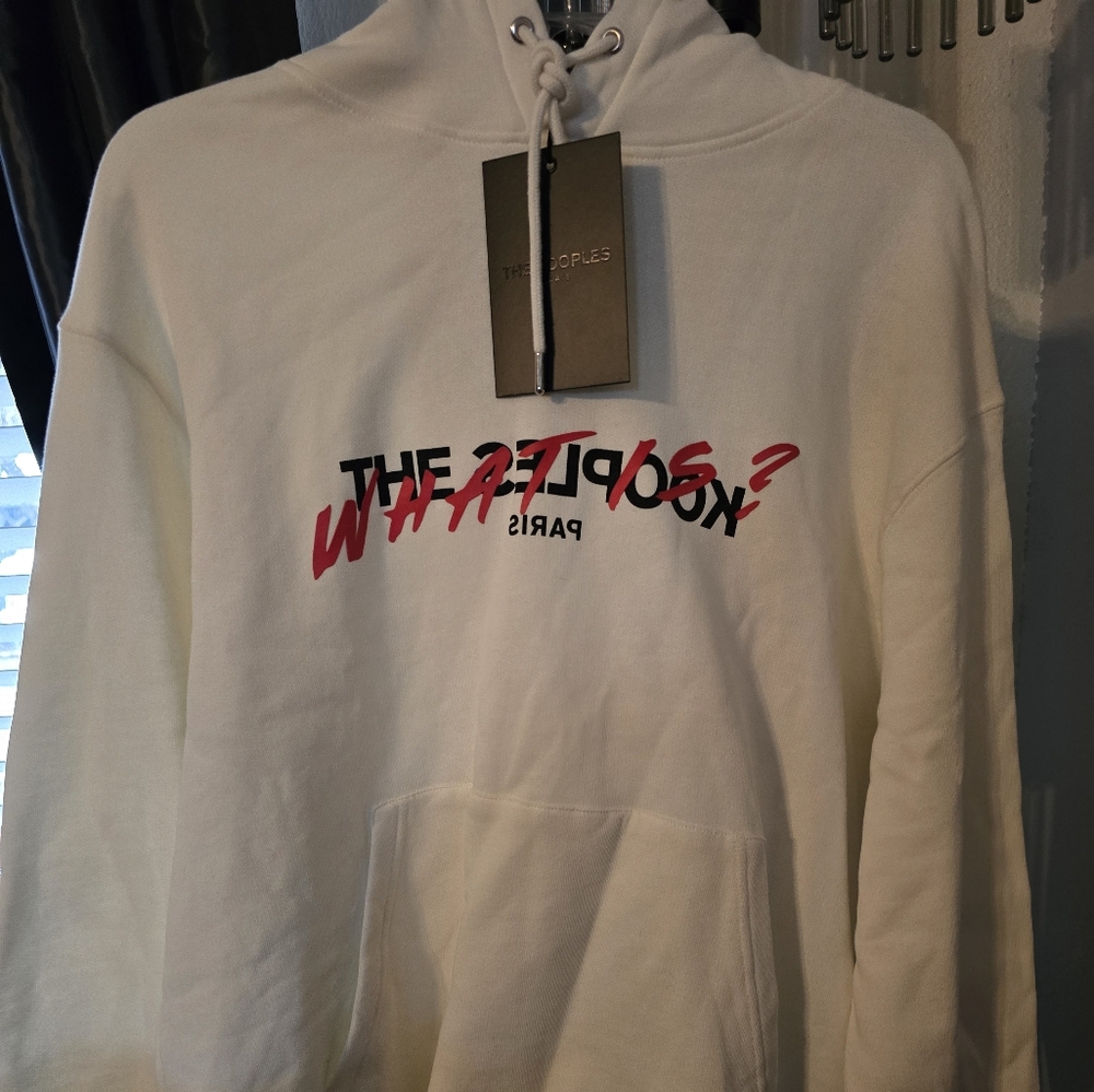 THE KOOPLES PARIS, hoodie BNWT, white this is a luxury Hoodie !